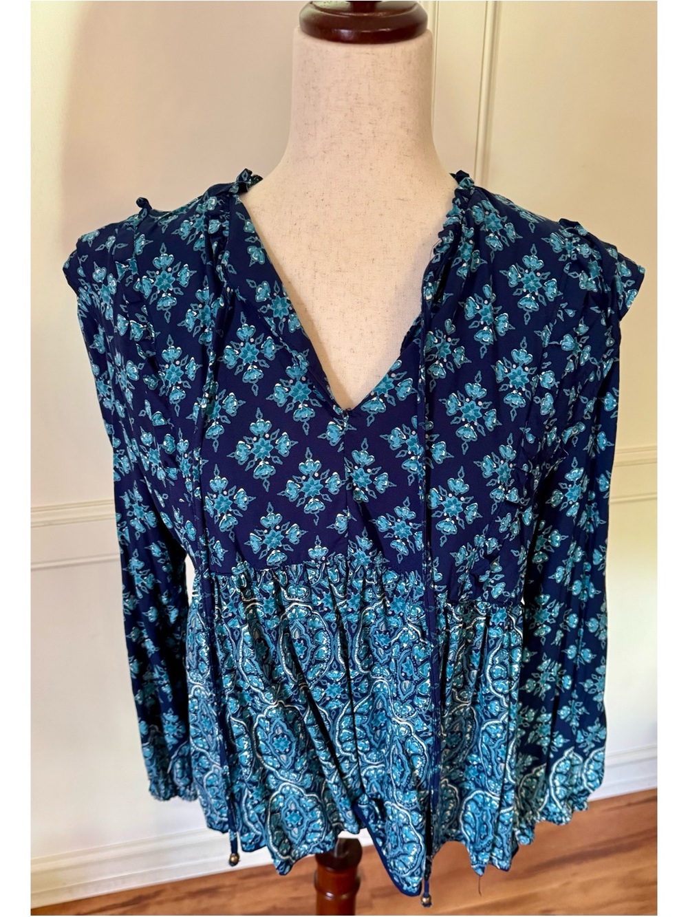 Boho Peasant Blouse